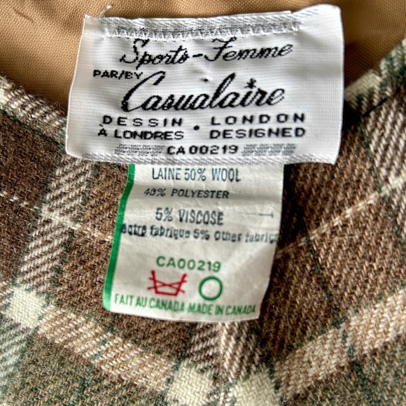 Vintage wool blend dress. - Picture 6 of 6